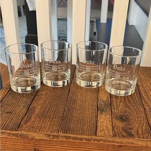 Duke University Branded Rocks Glasses - Set of 4